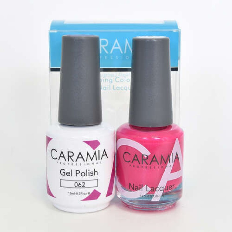 #062 Caramia Gel Polish & Nail Lacquer 0.5oz